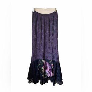 Vintage size 10 skirt witchy whimsical fairy goth rock punk steampunk